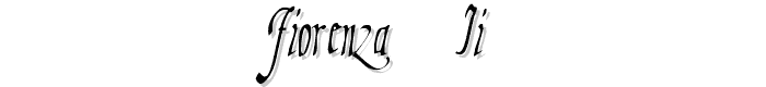 Fiorenza II font